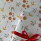 Candle & Garland Christmas Gift Wrap