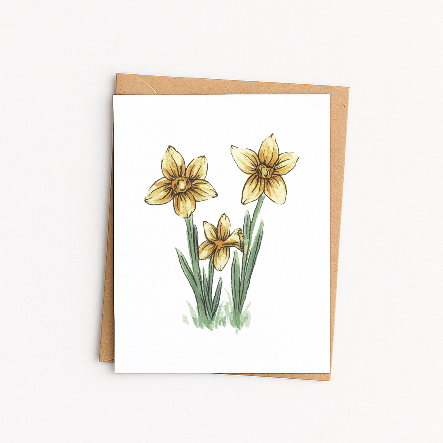 Daffodil Flower Everyday Greeting Card