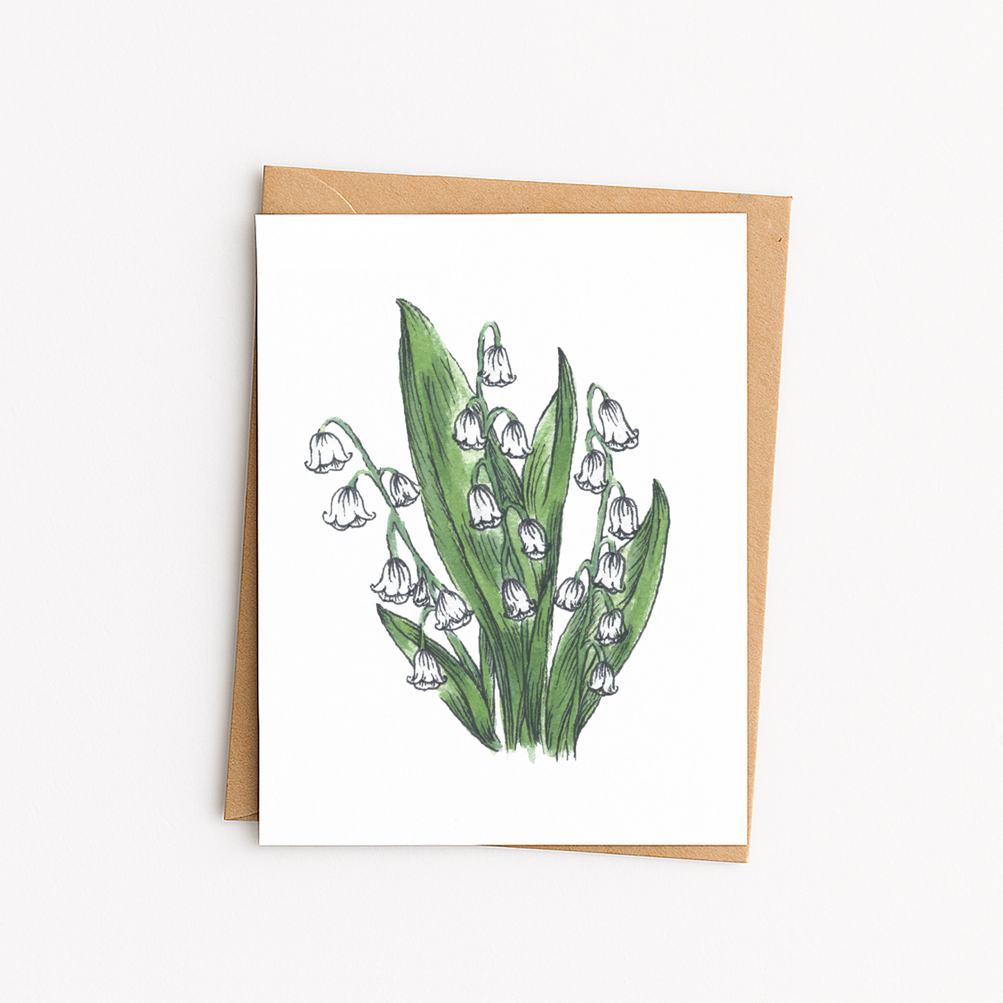 Lily of the Valley Flower Everyday Greeting Card