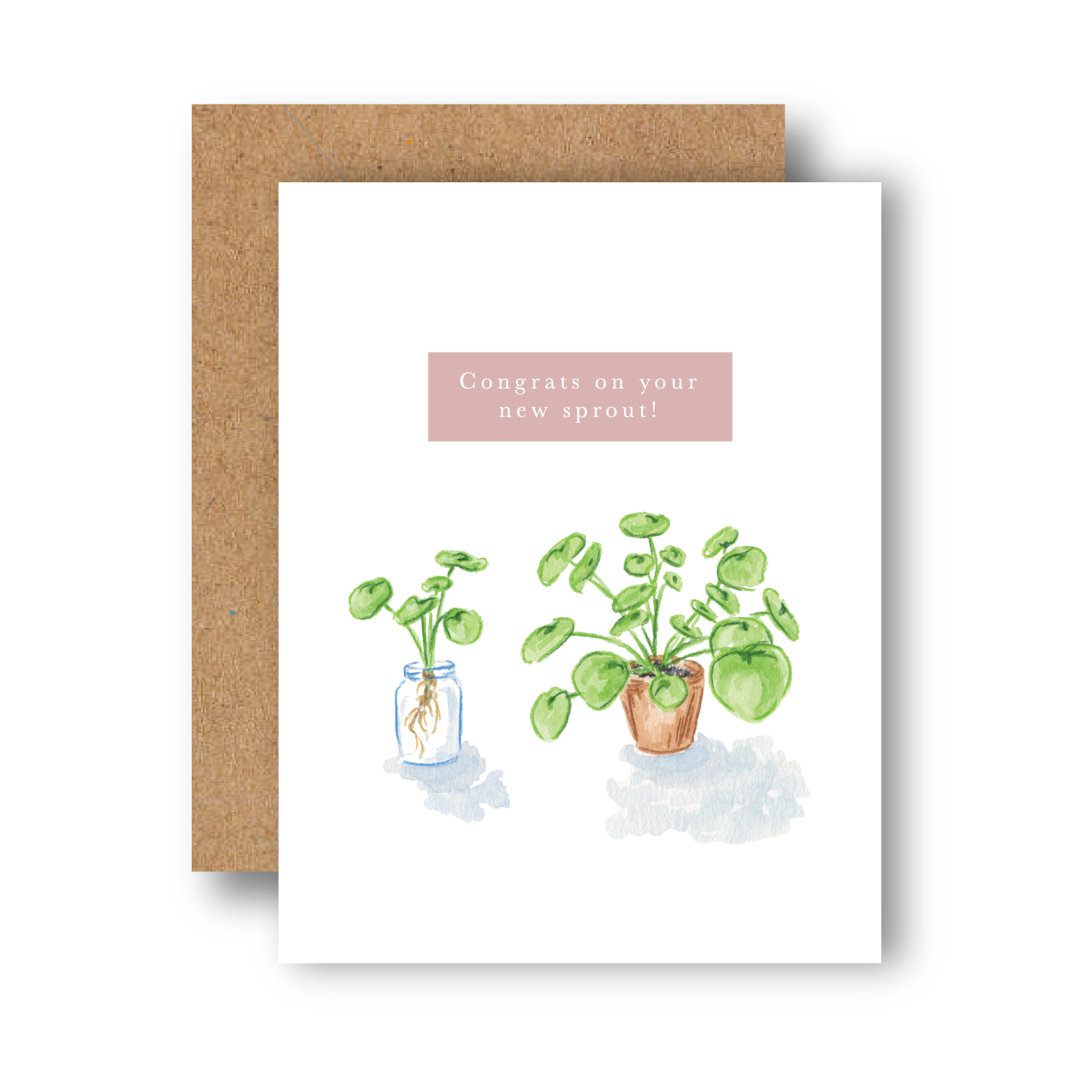 New Sprout Greeting Card