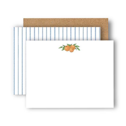 Oranges Flat Notecards Boxed Set