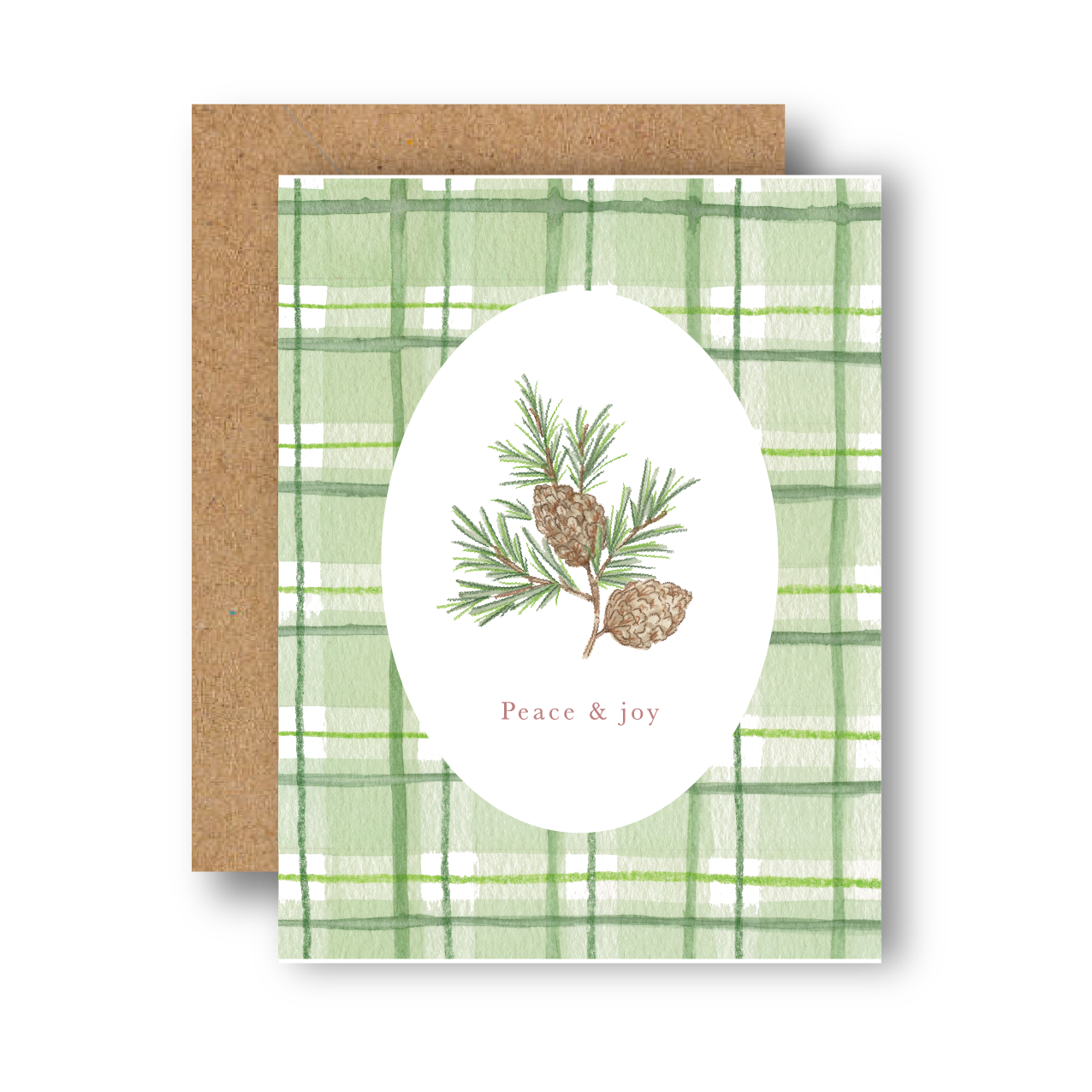 Peace & Joy Greeting Card