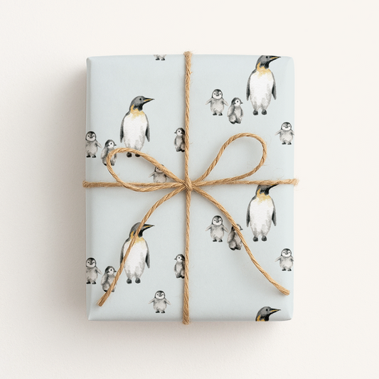 Penguins Gift Wrap