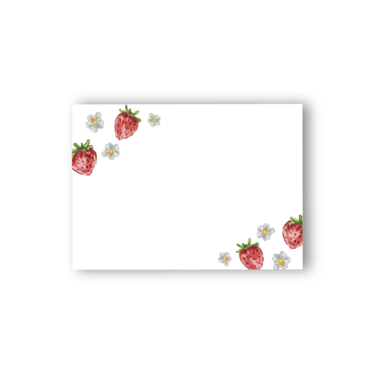 Strawberries Mini Me Note Set