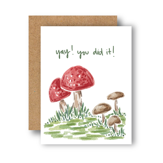 Yay! You Did It Greeting Card