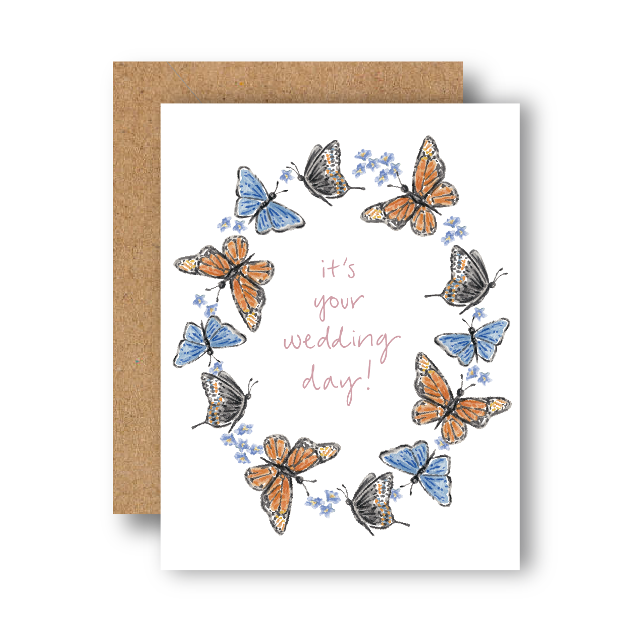It's Your Wedding Day Greeting Card
