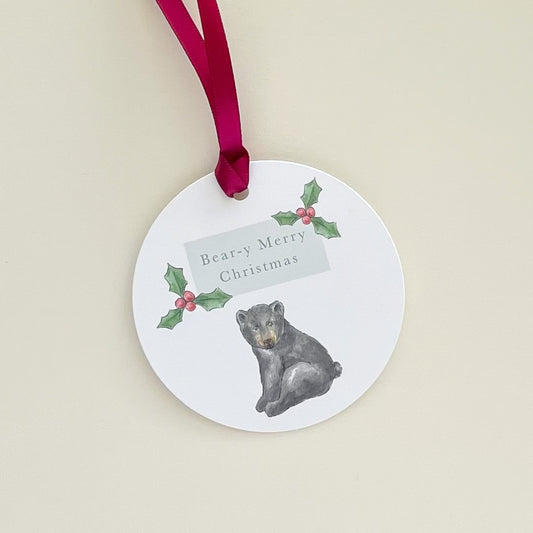 Bear-y Merry Christmas Gift Tags