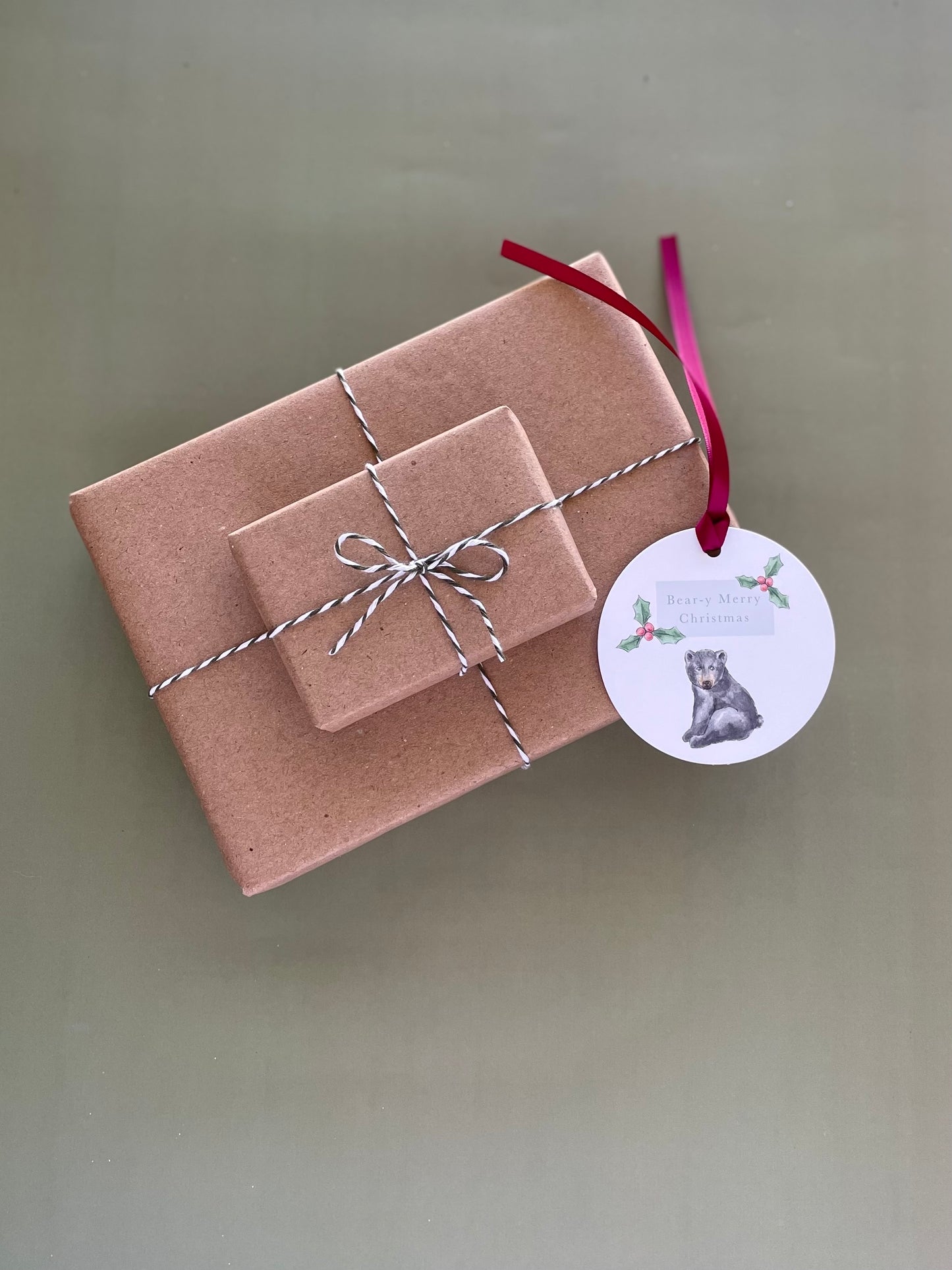 Bear-y Merry Christmas Luxe Gift Tags