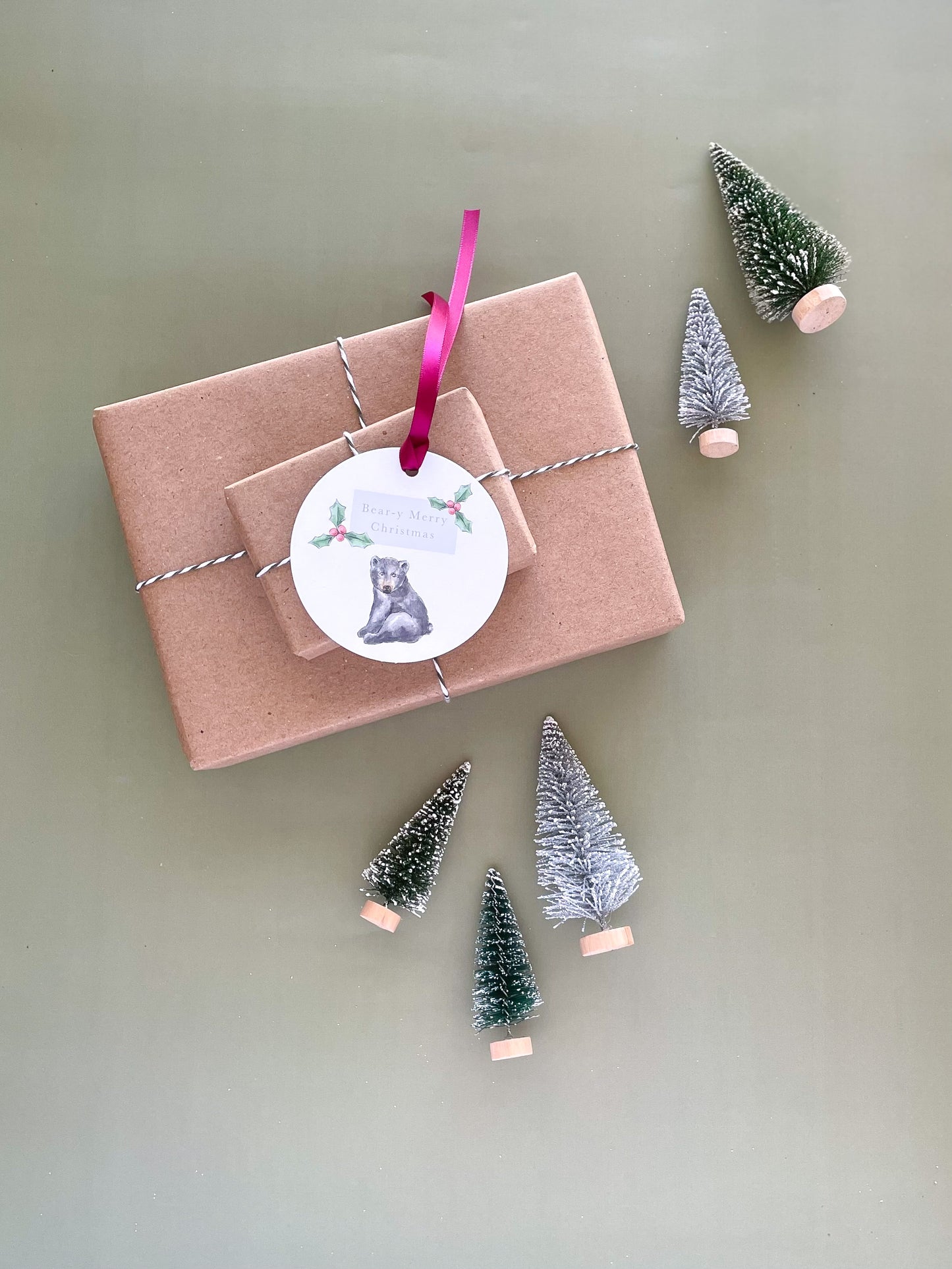Bear-y Merry Christmas Luxe Gift Tags