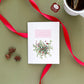 Merry Christmas Bouquet Greeting Card