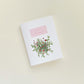 Merry Christmas Bouquet Greeting Card