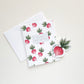 Stationery and gift line for wholesale stationery shops, greeting card, punny note card, notes, food puns, hand painted designs | By Caroline Ann | Dallas Texas