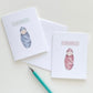 Oh Baby Pink Greeting Card
