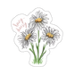 Lazy Daisy Sticker
