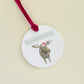 Merry Christ-moose Luxe Gift Tags