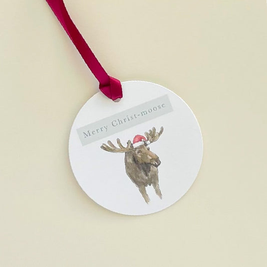 Merry Christ-moose Gift Tags