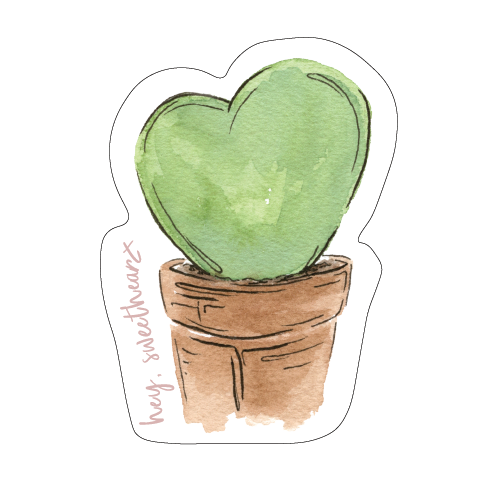 Hey Sweetheart Sticker