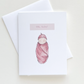 Oh Baby Pink Greeting Card