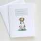 IMPERFECT Dad, You're Dog-gone Great Greeting Card