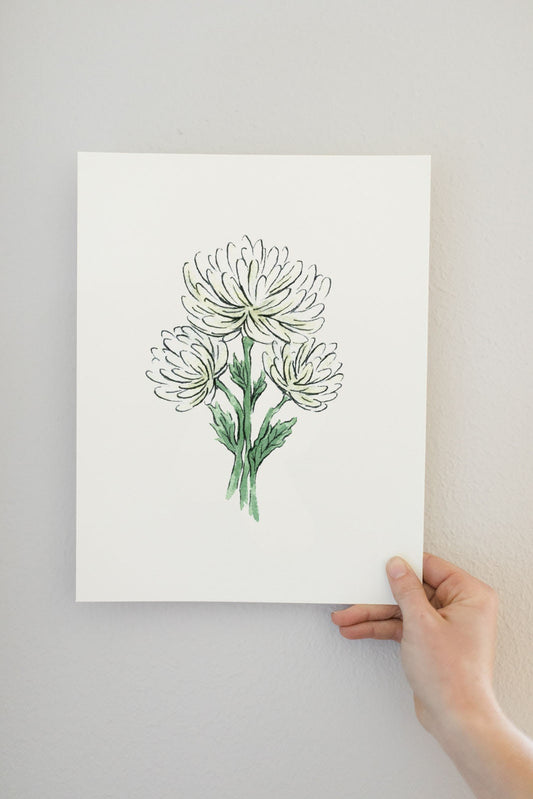 Chrysanthemum Art Print