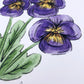 Pansy Art Print