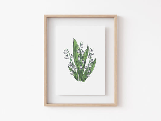 Lily of the Valley Art Print